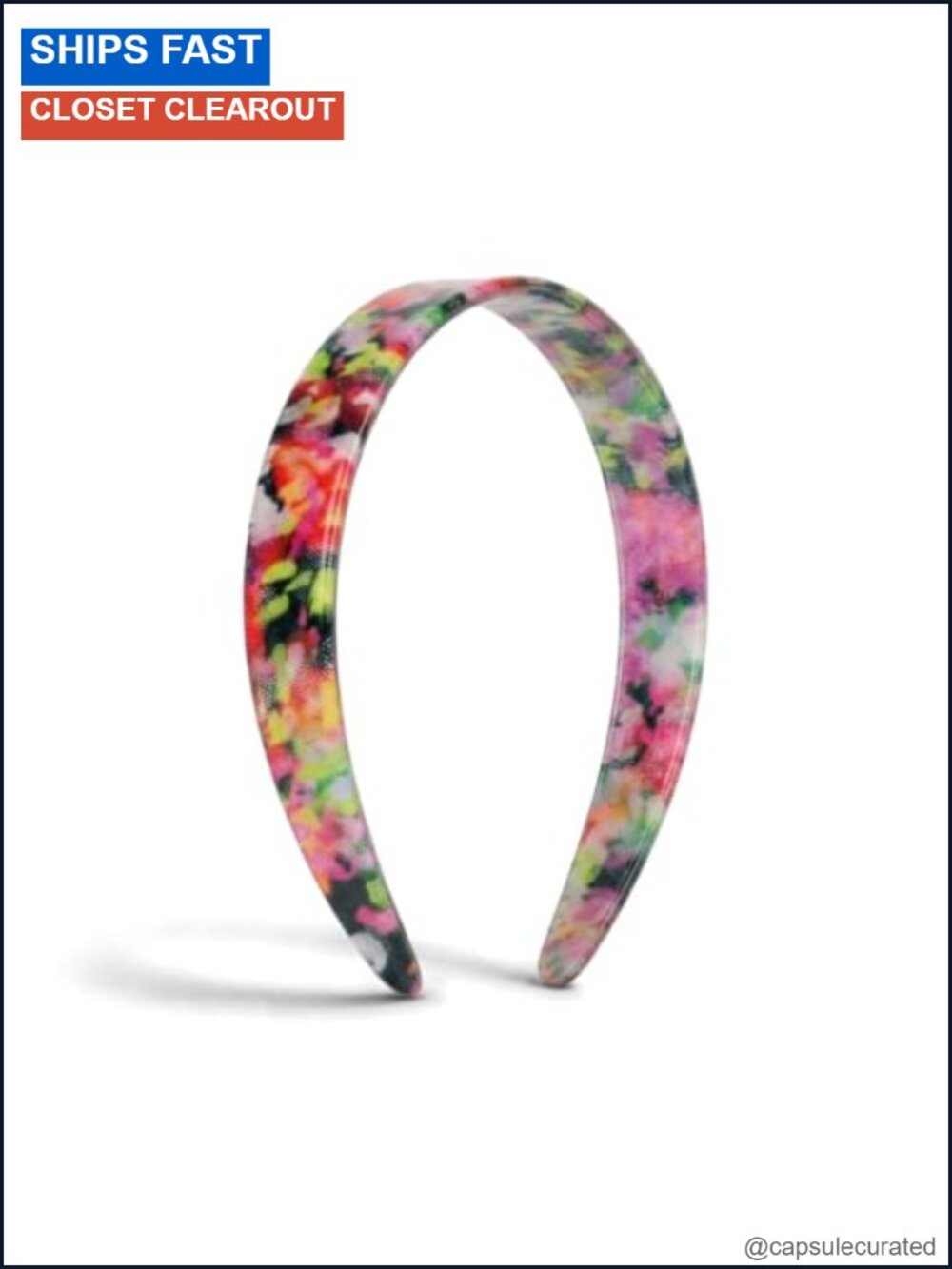 3/4" Headband for Women Flexible No-Slip Grip Hair Accessory